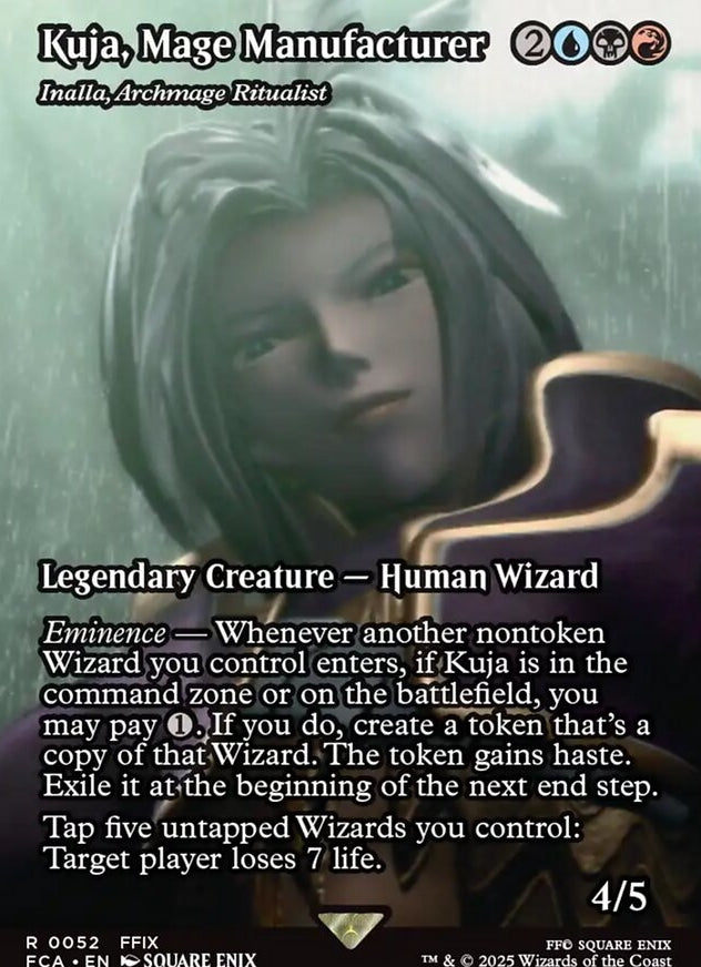 Kuja, Mage Manufacturer - Inalla, Archmage Ritualist [ #0052 Showcase ] (FCA-R)