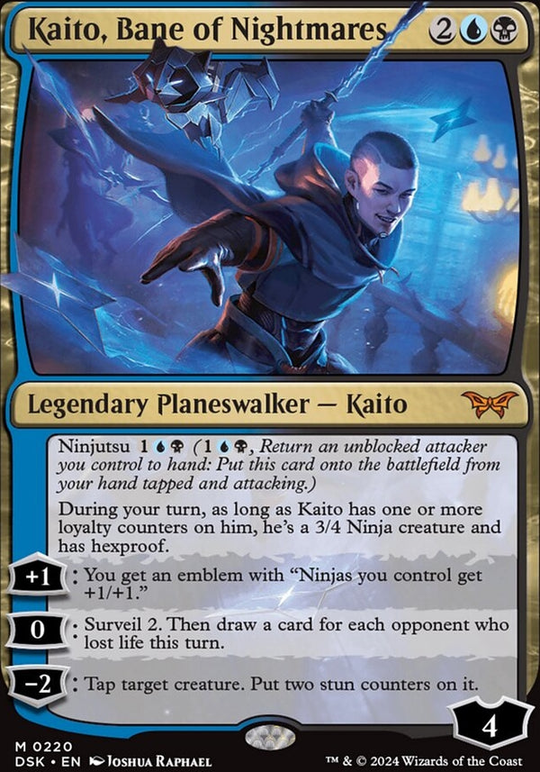 Kaito, Bane of Nightmares [#0220] (DSK-M-FOIL)