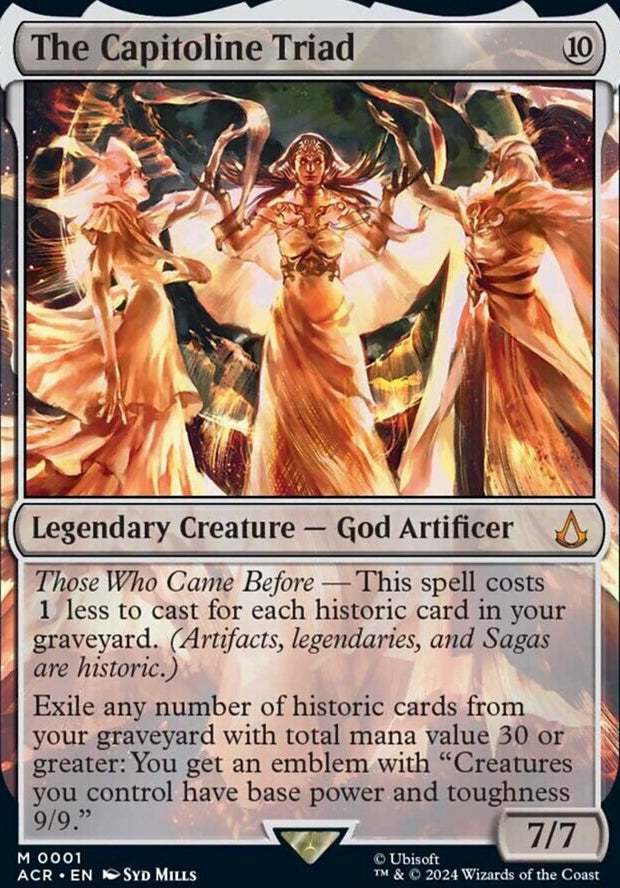 The Capitoline Triad [#0001] (ACR-M-FOIL)