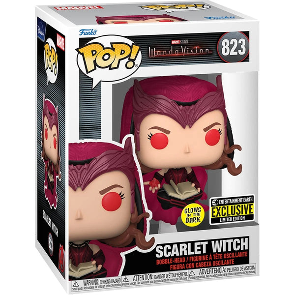 POP Figure: Marvel WandaVision #0823 - Scarlet Witch (EE) (Glow)