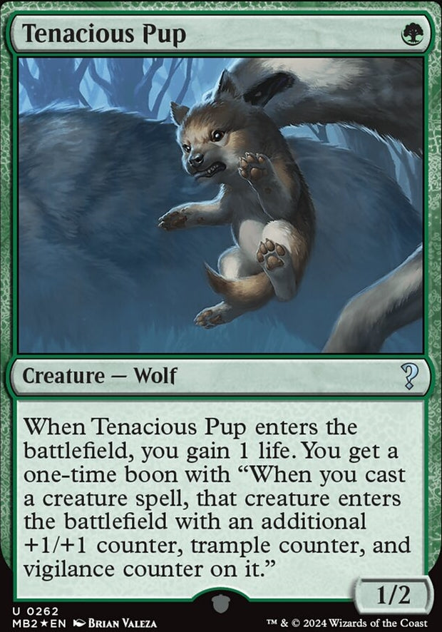 Tenacious Pup [