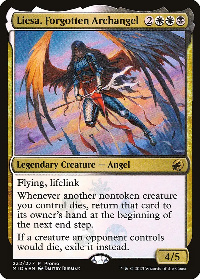 Liesa, Forgotten Archangel [Media Promo] (MID-R-FOIL)