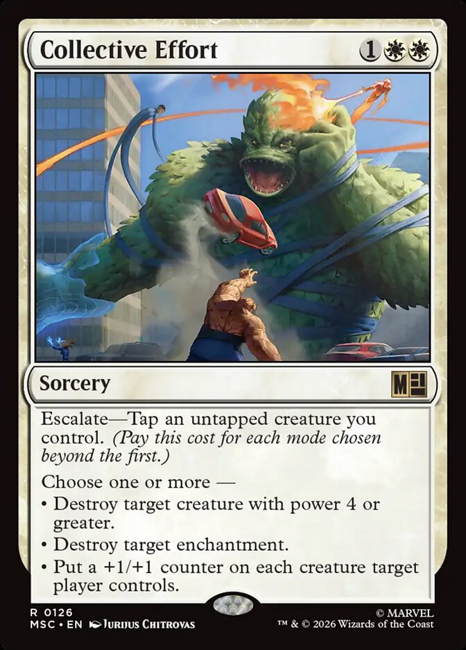 Collective Effort [ #0126 Surge Foil ] (MSC-R)