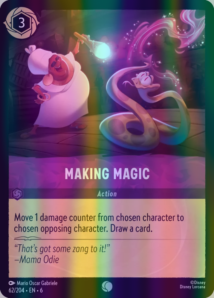 Making Magic (Azurite Sea 062/204) Common - Near Mint Cold Foil