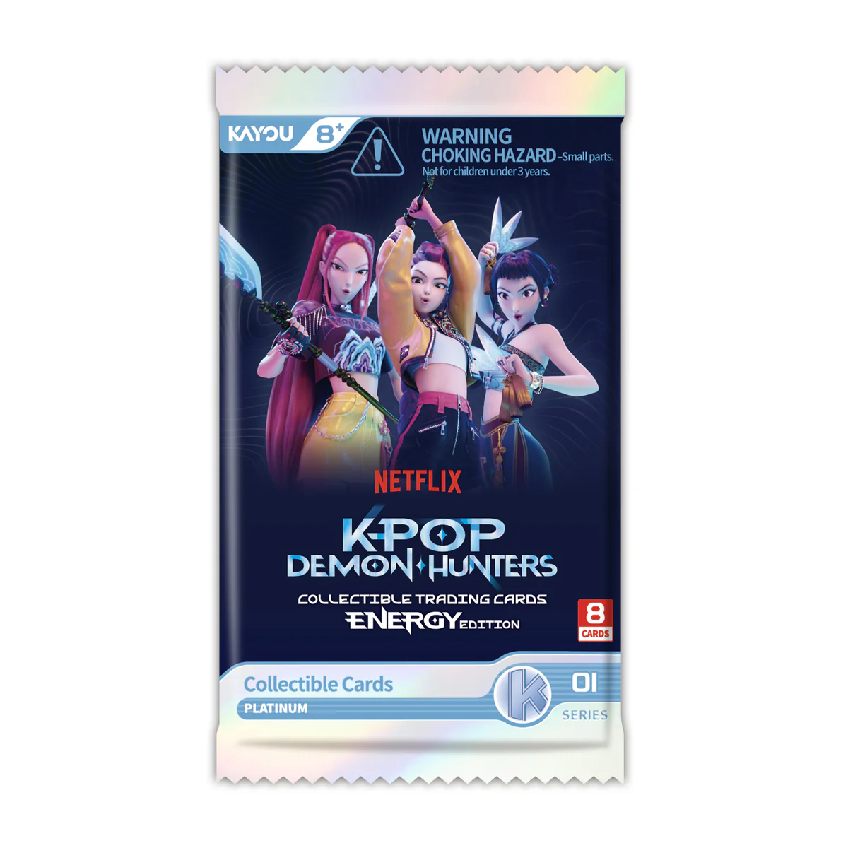K-Pop Demon Hunters Collectible Trading Cards: Energy Edition - Series 1-A Pack