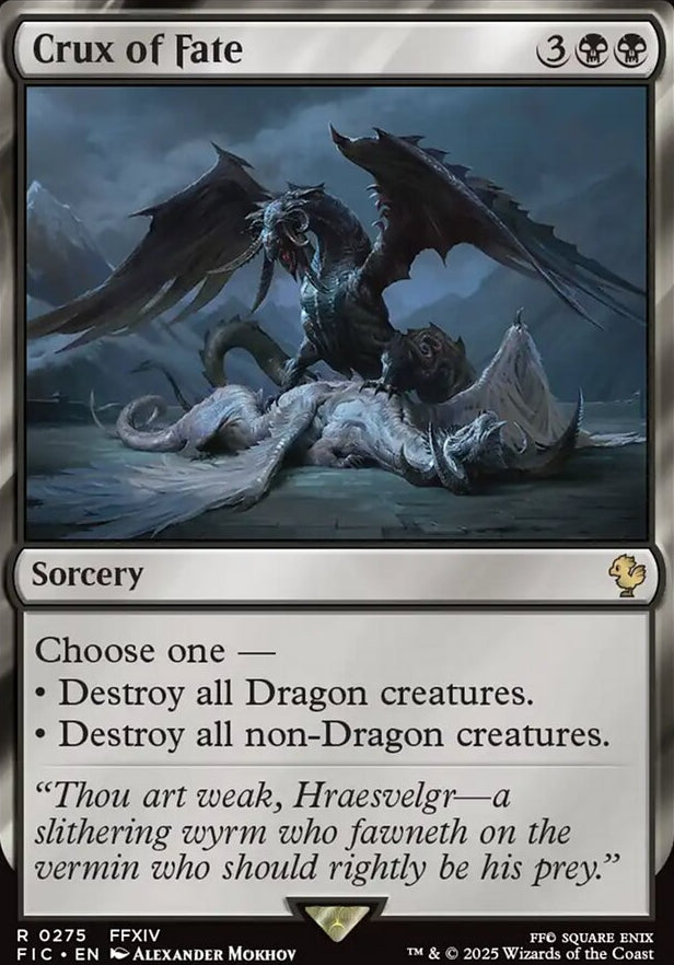 Crux of Fate [ #0275 Surge Foil ] (FIC-R)