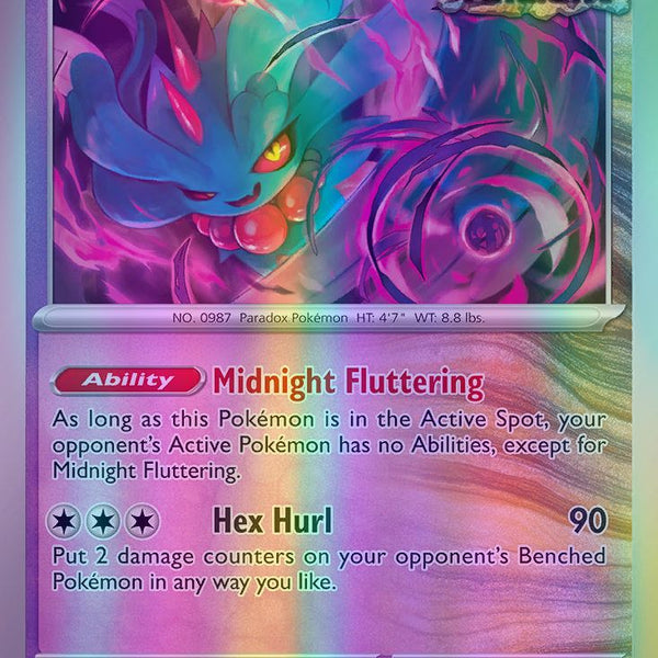 Flutter Mane - 078/162 (TEF) Rare - Near Mint Reverse Holofoil