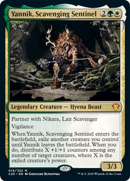 Yannik, Scavenging Sentinel (C20-M-FOIL)