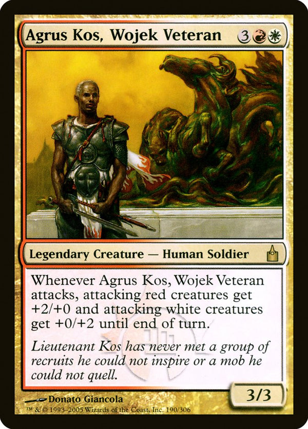 Agrus Kos, Wojek Veteran (RAV-R-FOIL)