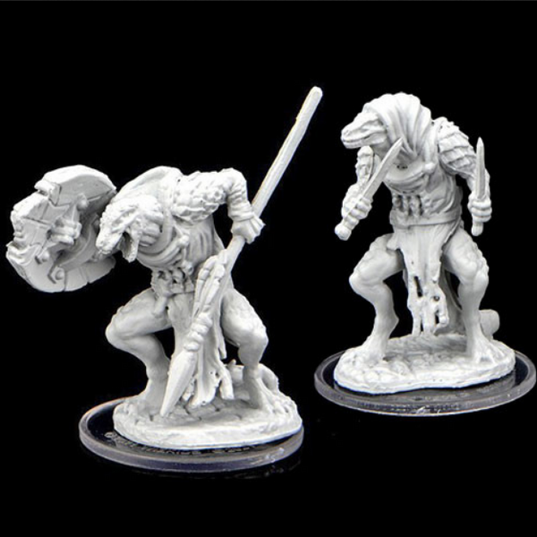 Critical Role: Unpainted Miniatures - Kuul'tevir Javelineer & Assassin