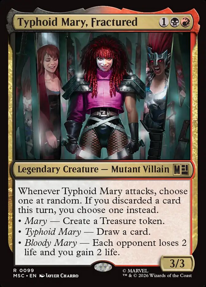Typhoid Mary, Fractured [ #0099 ] (MSC-R)