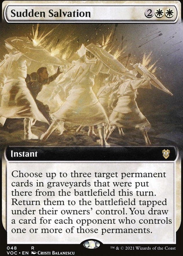 Sudden Salvation [ #0048 Extended Art ] (VOC-R)