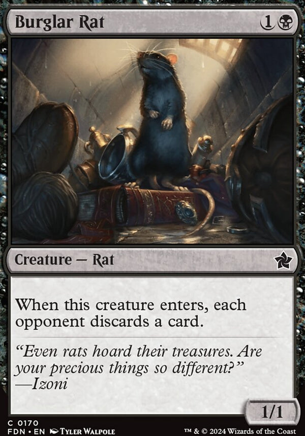 Burglar Rat [#0170] (FDN-C-FOIL)