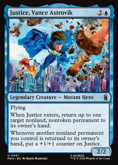 Justice, Vance Astrovik [ #0061 ] (MSH-U)