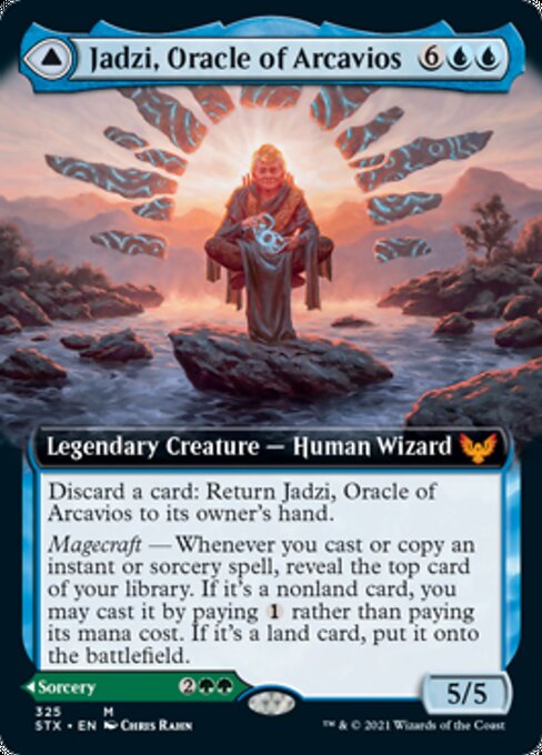 Jadzi, Oracle of Arcavios // Journey to the Oracle [#325 Extended Art] (STX-M)