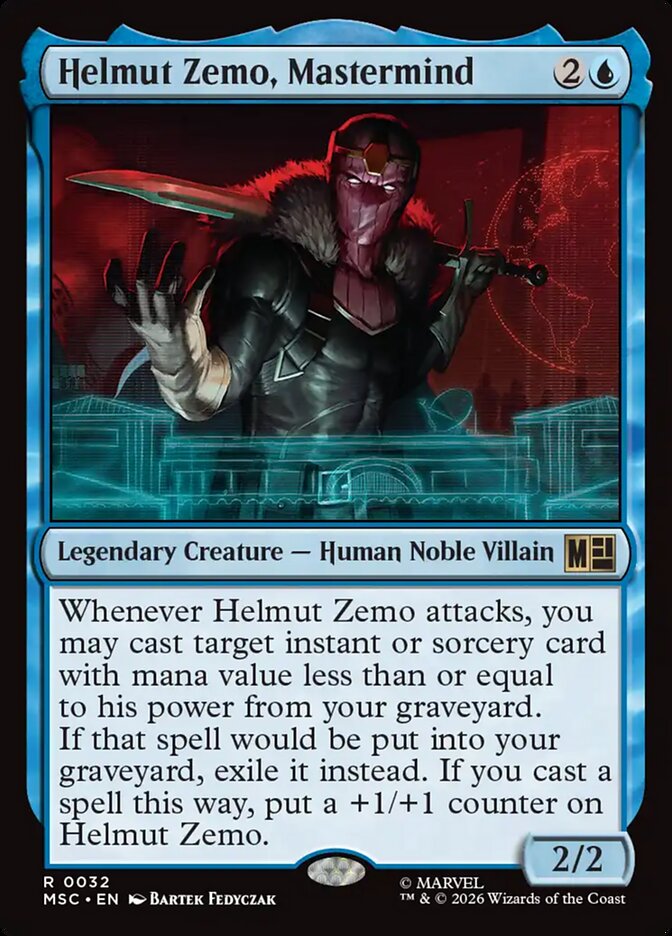 Helmut Zemo, Mastermind [ #0032 ] (MSC-R)