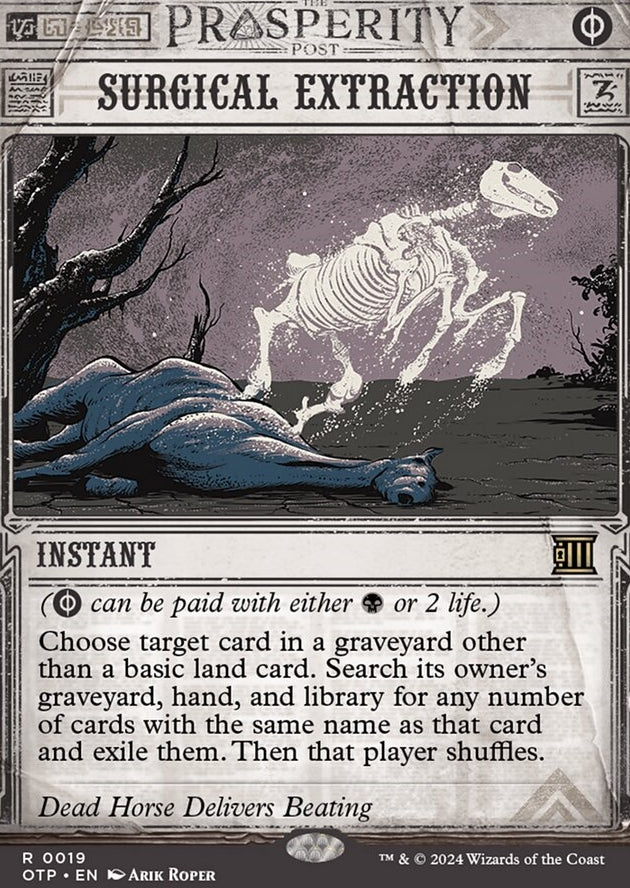 Surgical Extraction [#0019 Showcase] (OTP-R-FOIL)