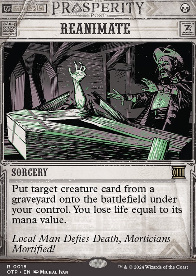 Reanimate [#0018 Showcase] (OTP-R-FOIL)