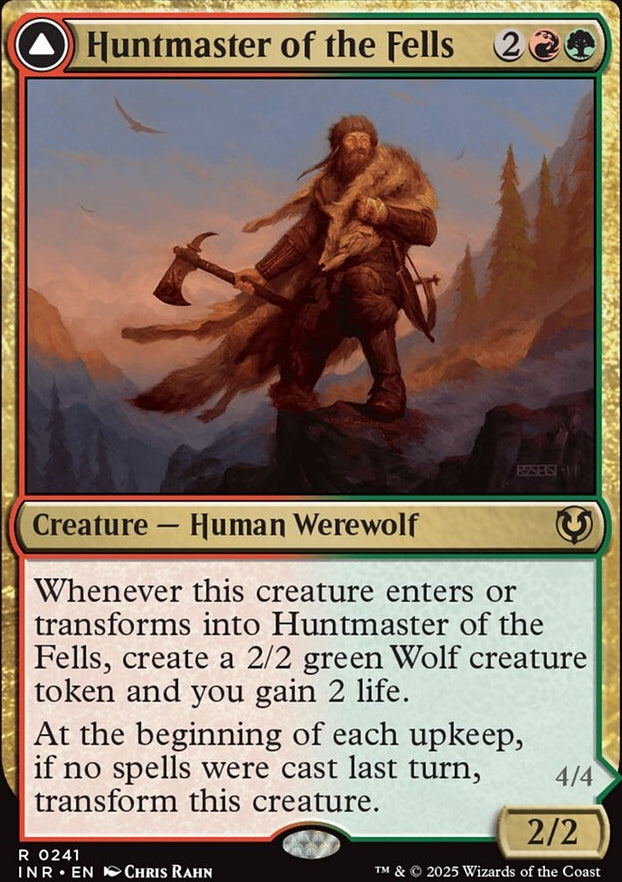 Huntmaster of the Fells // Ravager of the Fells [ #0241 ] (INR-R-FOIL)