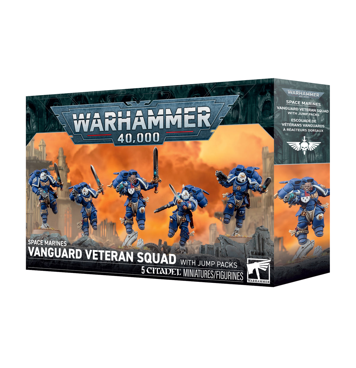 40K: Adeptus Astartes: Space Marines - Vanguard Veteran Squad w/ Jump Packs