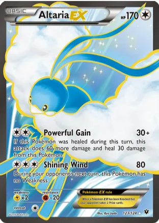 Altaria EX (123/124) Full Art