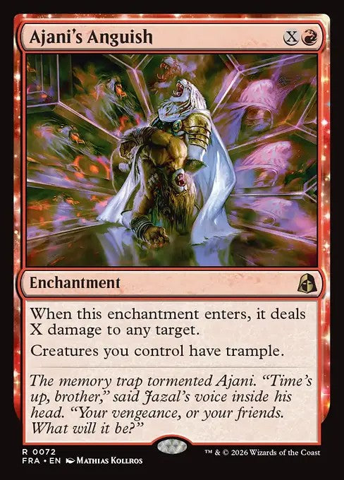 Ajani's Anguish [ #0072 ] (FRA-R)