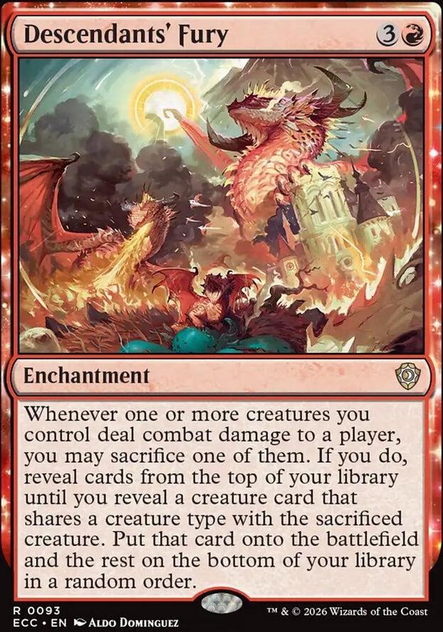 Descendants' Fury [ #0093 ] (ECC-R)