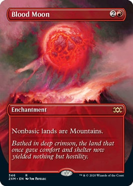 Blood Moon [#346 Alternate-Art Borderless] (2XM-R)