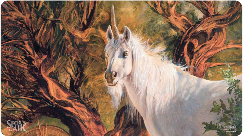 Ultra-PRO: Playmat - MTG: Secret Lair -  Julie Bell Good-Fortune Unicorn