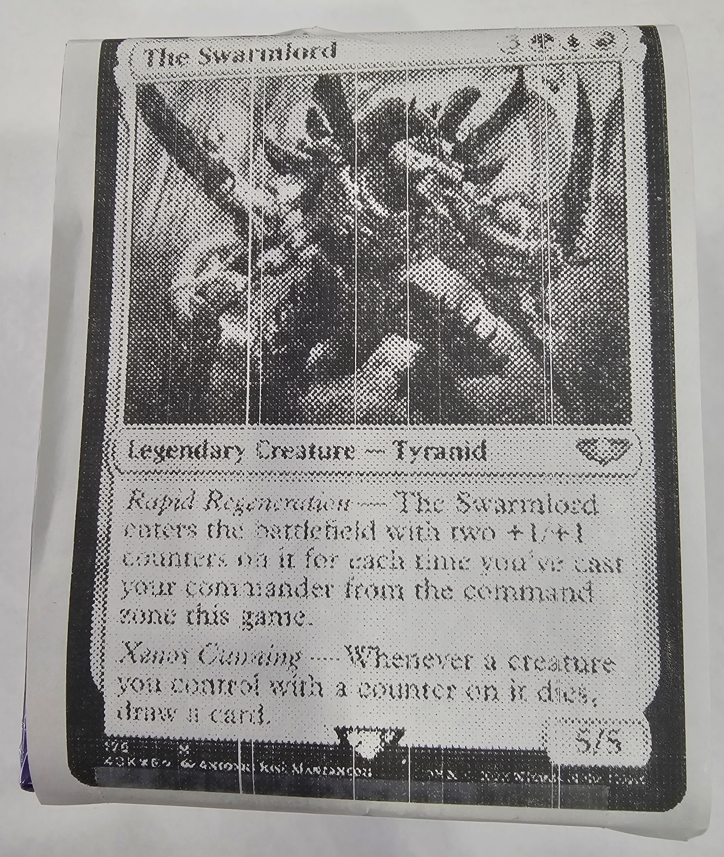 MTG: Warhammer 40,000 Commander - Tyranid Swarm (GUR) (with sleeves and deckbox) (USED OOP)