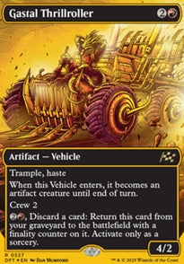 Gastal Thrillroller [ #0527 Borderless Revved Up First Place Foil ] (DFT-R)