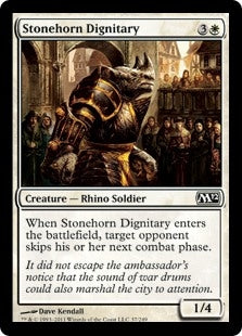 Stonehorn Dignitary (M12-C)