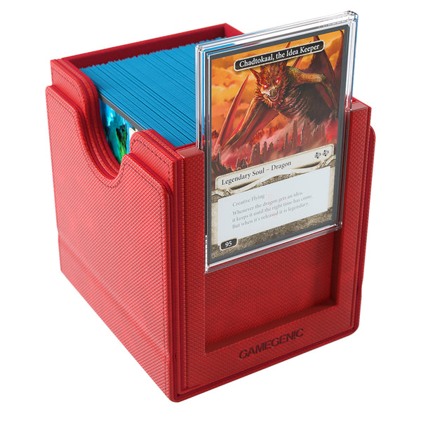 GameGenic: Deck Box - Sidekick PRO 100+ XL Convertible: Red