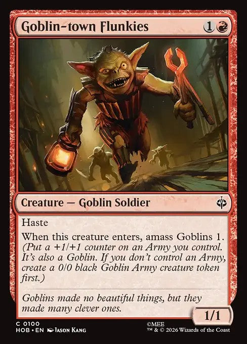 Goblin-town Flunkies [ #0100 ] (HOB-C)