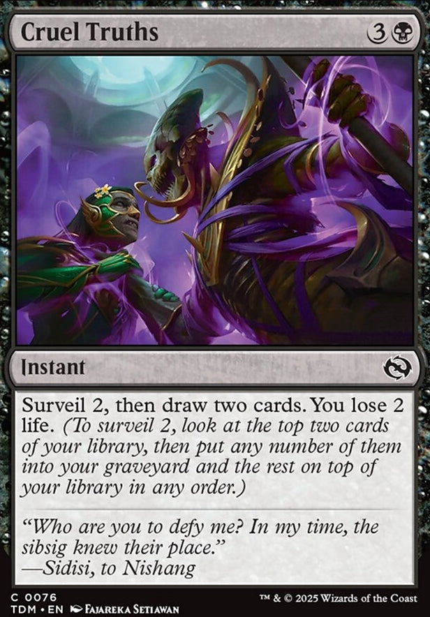 Cruel Truths [ #0076 ] (TDM-C)