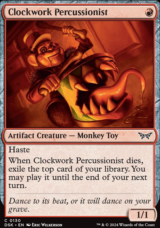 Clockwork Percussionist [#0130] (DSK-C)