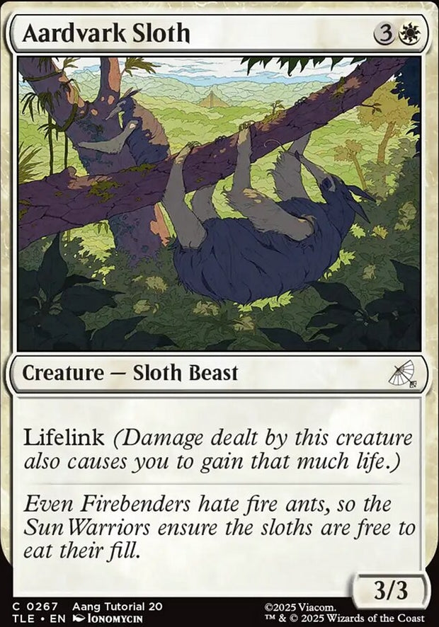 Aardvark Sloth [ #0267 ] (TLE-C)