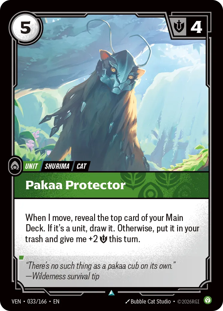 Pakaa Protector - 033/166 (VEN) Uncommon