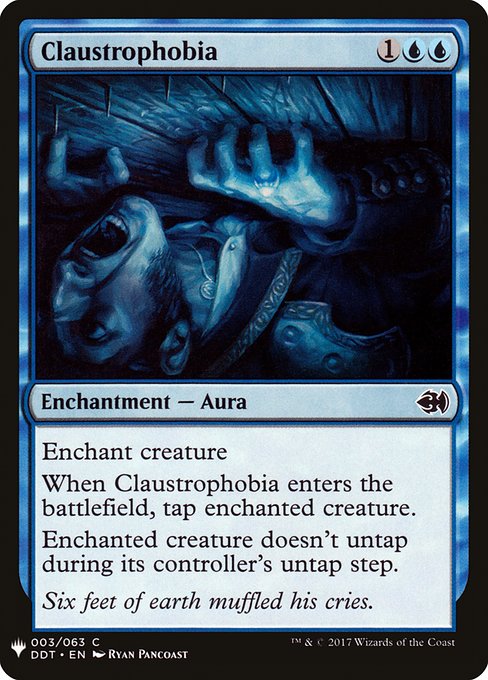 Claustrophobia [Mystery Booster #0319] (DDT-C)