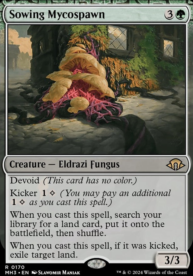 Sowing Mycospawn [#0170] (MH3-R-FOIL)