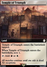 Temple of Triumph [#0525 Extended Art] (PIP-R-FOIL)