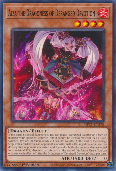 Aiza the Dragoness of Deranged Devotion (MP25-EN370)