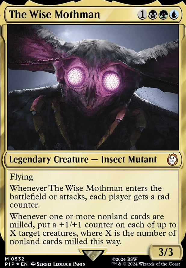 The Wise Mothman [#0532 Surge Foil] (PIP-M)