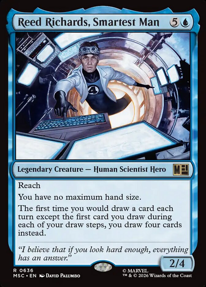Reed Richards, Smartest Man [ #0636 ] (MSC-R)