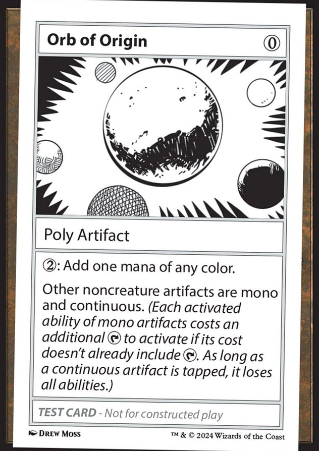 Orb of Origin [#0370 Playtest] (MB2-R)