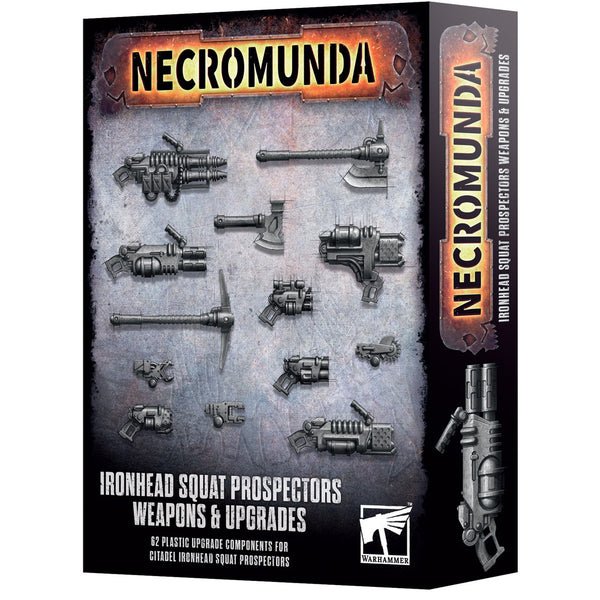 Necromunda: Gang - Ironhead Squat Prospectors: Weapons & Upgrades