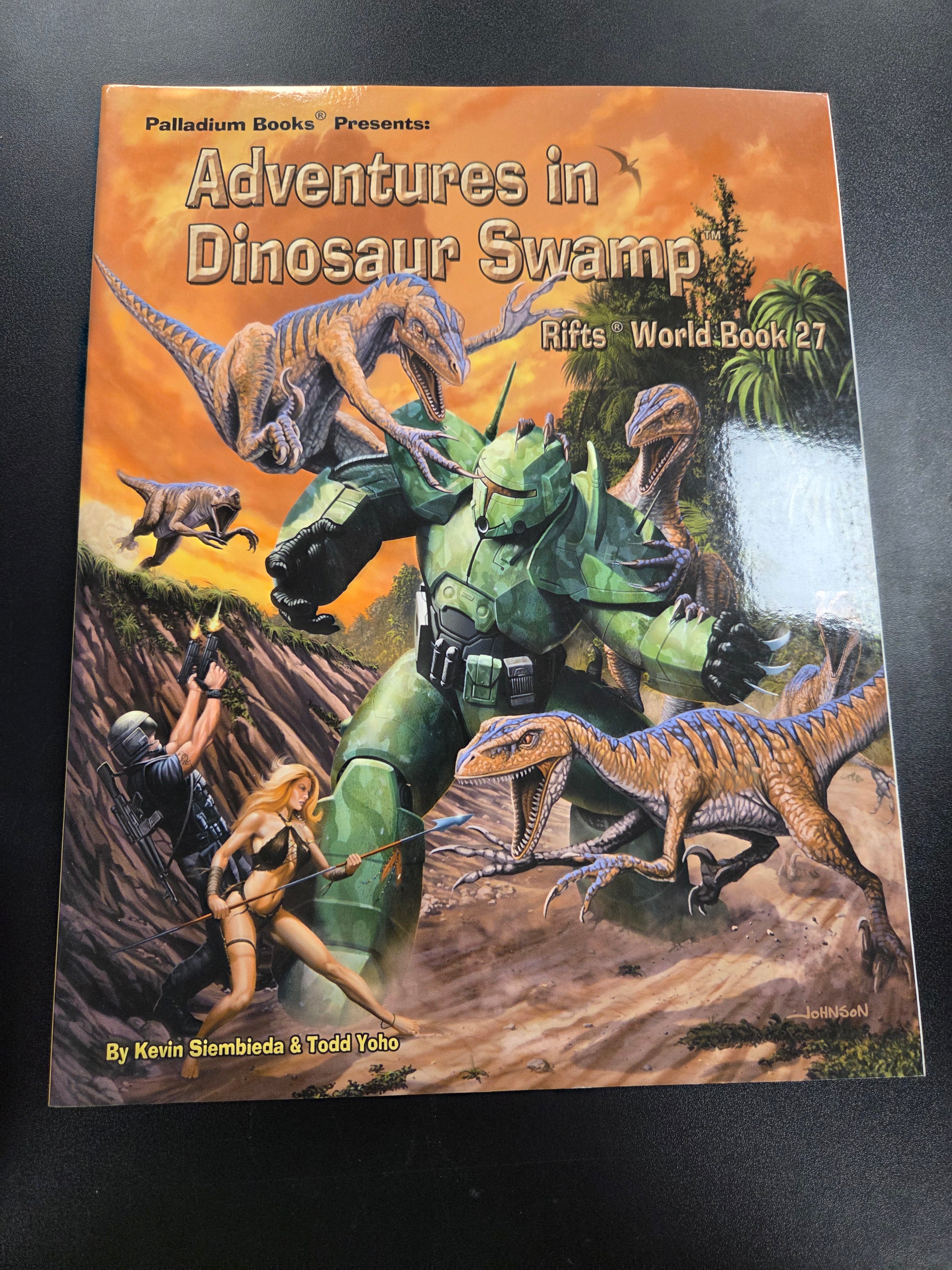 RIFTS World Book 27: Adventures in Dinosaur Swamp (USED)