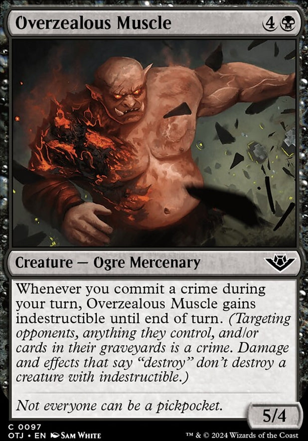 Overzealous Muscle [#0097] (OTJ-C)