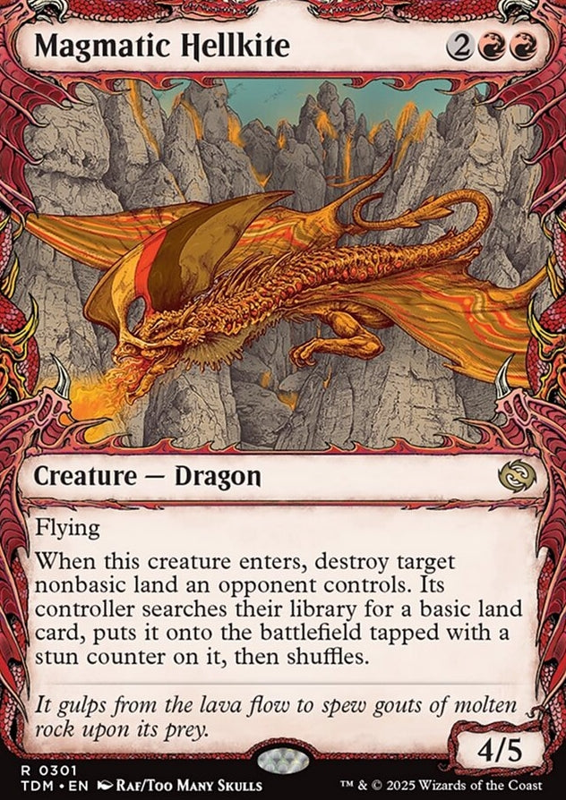 Magmatic Hellkite [ #0301 Draconic Showcase ] (TDM-R)