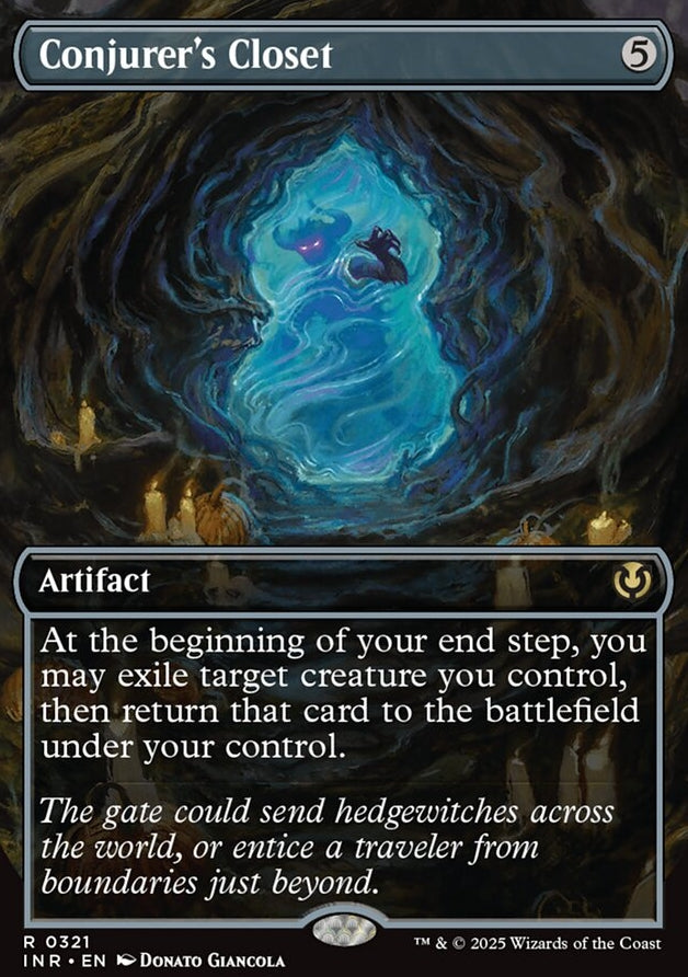 Conjurer's Closet [ #0321 Borderless ] (INR-R-FOIL)